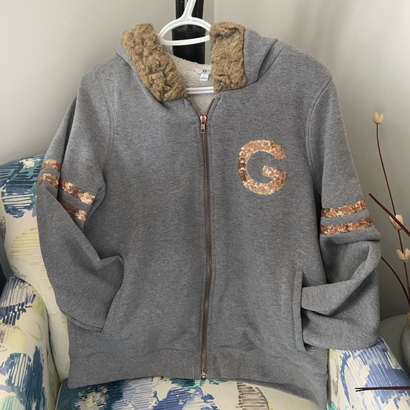 GUESS SWEATER WITH HOODIE - Picture 1 of 5